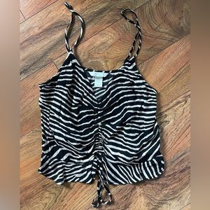 H&M Zeebra tank top